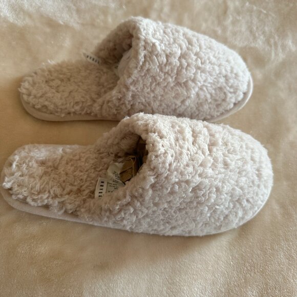 Pottery Barn Teddy Bear Knee Length Robe and Slippers Set Size Small - Picture 7 of 10